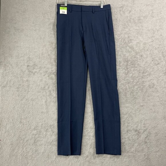 NEW Kenneth cole reaction techni-cole pants slim fit 30x32 Blue - Picture 1 of 8